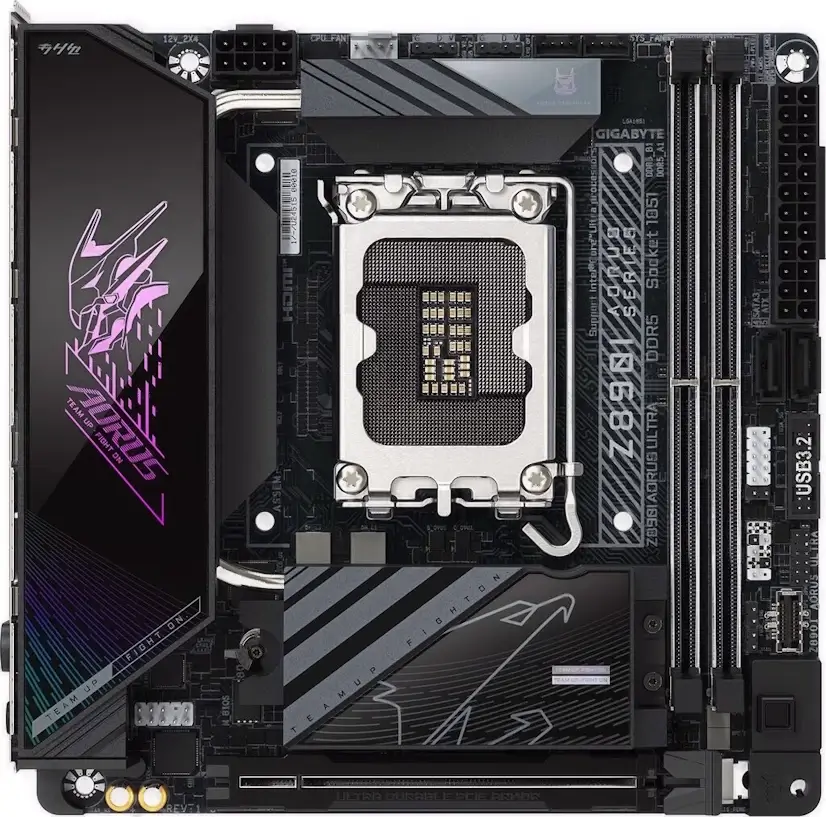 Montaje Placas Base Gigabyte Z890I AORUS ULTRA Gaming PC Moratalaz Montaje Placa Base Gigabyte Z890I AORUS ULTRA Gaming PC Moratalaz